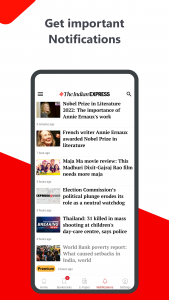 اسکرین شات برنامه Indian Express News + Epaper 3