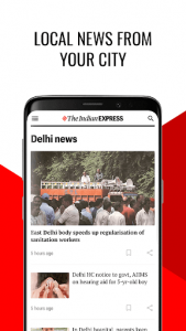 اسکرین شات برنامه India News, Headlines & epaper - Indian Express 8