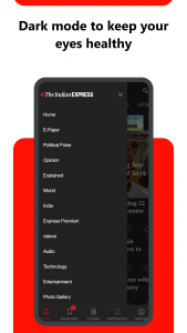 اسکرین شات برنامه Indian Express News + Epaper 6