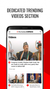اسکرین شات برنامه India News, Headlines & epaper - Indian Express 6