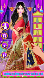 اسکرین شات 1 بازی Indian Bride Wedding Makeover
