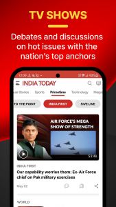 اسکرین شات 4 برنامه India Today - English News