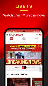 اسکرین شات 3 برنامه India Today - English News