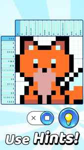 اسکرین شات 2 بازی Pixel Art: Logic Nonogram