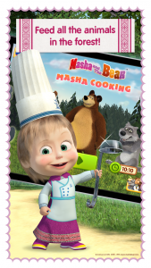 اسکرین شات بازی Masha and Bear: Cooking Dash 4