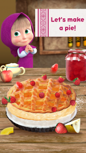 اسکرین شات بازی Masha and Bear: Cooking Dash 3