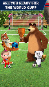 اسکرین شات بازی Masha and the Bear: Football 2