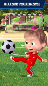 اسکرین شات بازی Masha and the Bear: Football 6