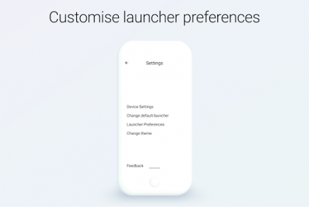 اسکرین شات برنامه Indistractable Launcher - The minimalist launcher 6