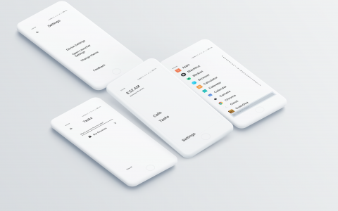 اسکرین شات 1 برنامه Indistract Minimalist Launcher