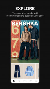 اسکرین شات برنامه BERSHKA: Fashion & trends 1