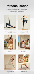 اسکرین شات 2 برنامه OYSHO TRAINING: Workouts