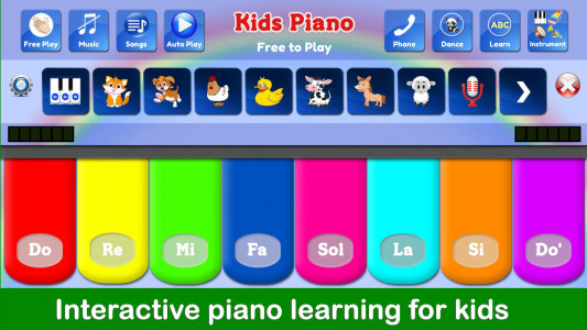 اسکرین شات بازی Kids Piano Music & Songs 1