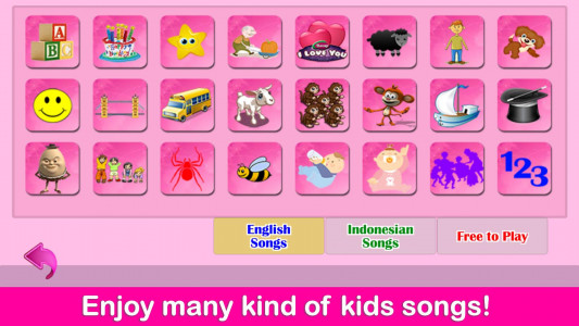 اسکرین شات بازی Kids Pink Piano 5