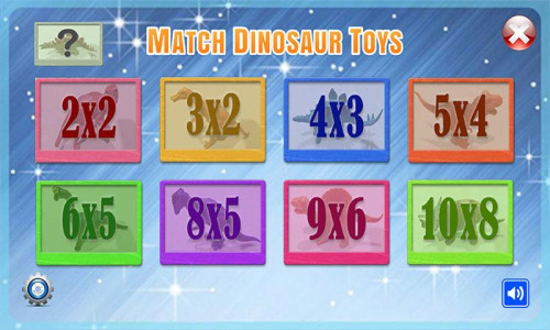 اسکرین شات 1 بازی Match Dinosaur Toys