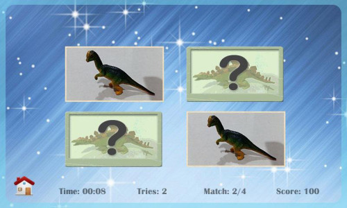 اسکرین شات 2 بازی Match Dinosaur Toys