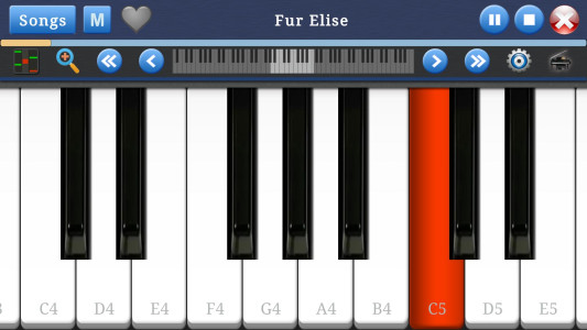 اسکرین شات 2 بازی Piano Music & Songs