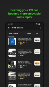 اسکرین شات 1 برنامه PC Builder: Part Picker