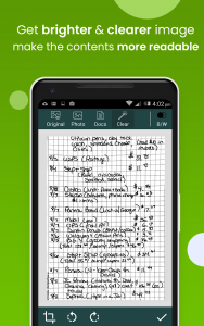 اسکرین شات برنامه Clear Scan - PDF Scanner App 3