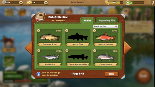 اسکرین شات بازی Fishing World 4