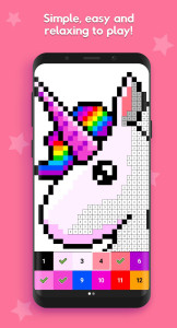 اسکرین شات بازی Pixel Tap: Color by Number 2