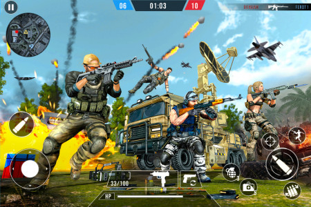 اسکرین شات بازی FPS Commando Shooting Strike 4