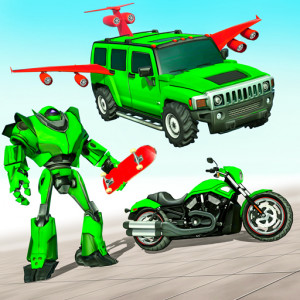 اسکرین شات 1 بازی Robot Car Transform Game