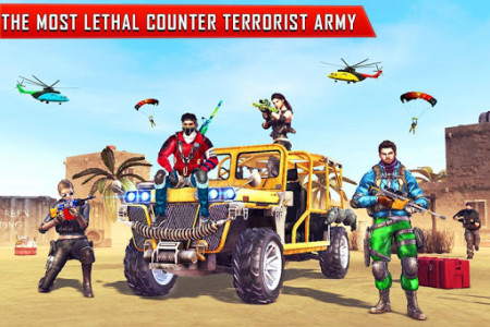 اسکرین شات برنامه Real Commando Counter Terrorist-FPS Shooting Games 3