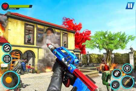 اسکرین شات برنامه Real Commando Counter Terrorist-FPS Shooting Games 1