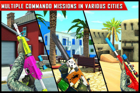 اسکرین شات برنامه Real Commando Counter Terrorist-FPS Shooting Games 6