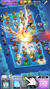 اسکرین شات بازی Infinity Party Battle: P2E TD 1