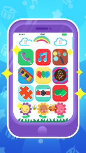 اسکرین شات بازی Baby Phone: Toddler Games 1