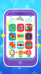 اسکرین شات 1 بازی Baby Phone: Toddler Games