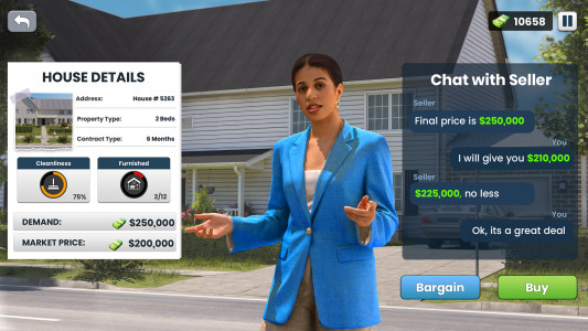 اسکرین شات 2 بازی Real Estate Business Simulator