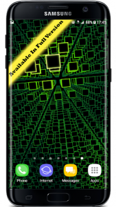 اسکرین شات برنامه Infinity Parallax Squares 3D Live Wallpaper 5