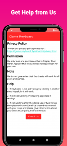 اسکرین شات برنامه iGame:Game Keyboard for cheats 7