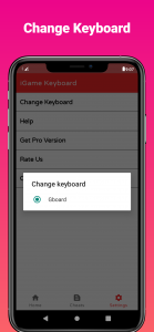 اسکرین شات 6 برنامه iGame:Game Keyboard for cheats