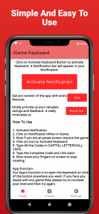 اسکرین شات برنامه iGame:Game Keyboard for cheats 1