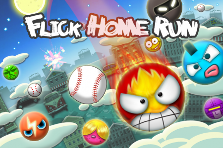 اسکرین شات بازی Flick Home Run! baseball game 1