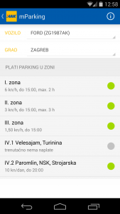 اسکرین شات برنامه Croatia Traffic Info – HAK 6