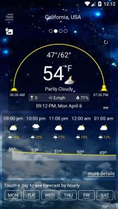 اسکرین شات 3 برنامه Weather Forecast