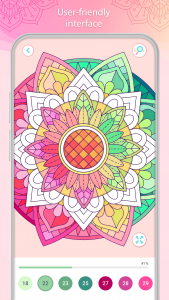 اسکرین شات بازی Color by Number – Mandala Book 5