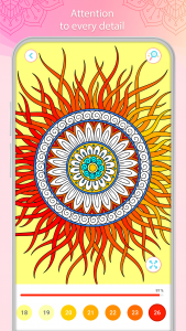 اسکرین شات بازی Color by Number – Mandala Book 3