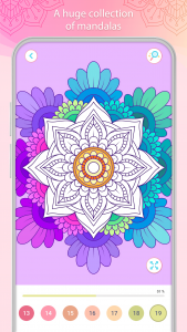 اسکرین شات بازی Color by Number – Mandala Book 2