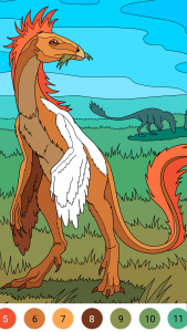 اسکرین شات 4 بازی Dino Coloring Encyclopedia