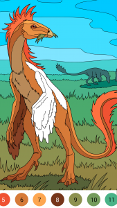 اسکرین شات بازی Dino Coloring Encyclopedia 4