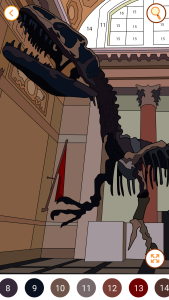 اسکرین شات 6 بازی Dino Coloring Encyclopedia