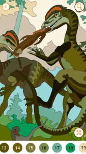 اسکرین شات 8 بازی Dino Coloring Encyclopedia