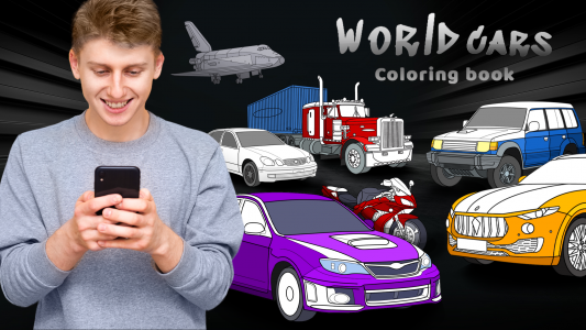 اسکرین شات بازی World Cars Coloring Book 1
