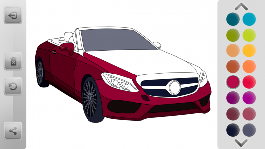 اسکرین شات بازی World Cars Coloring Book 2